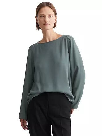 MARC O'POLO | Blouse-chemise | dunkelgrün